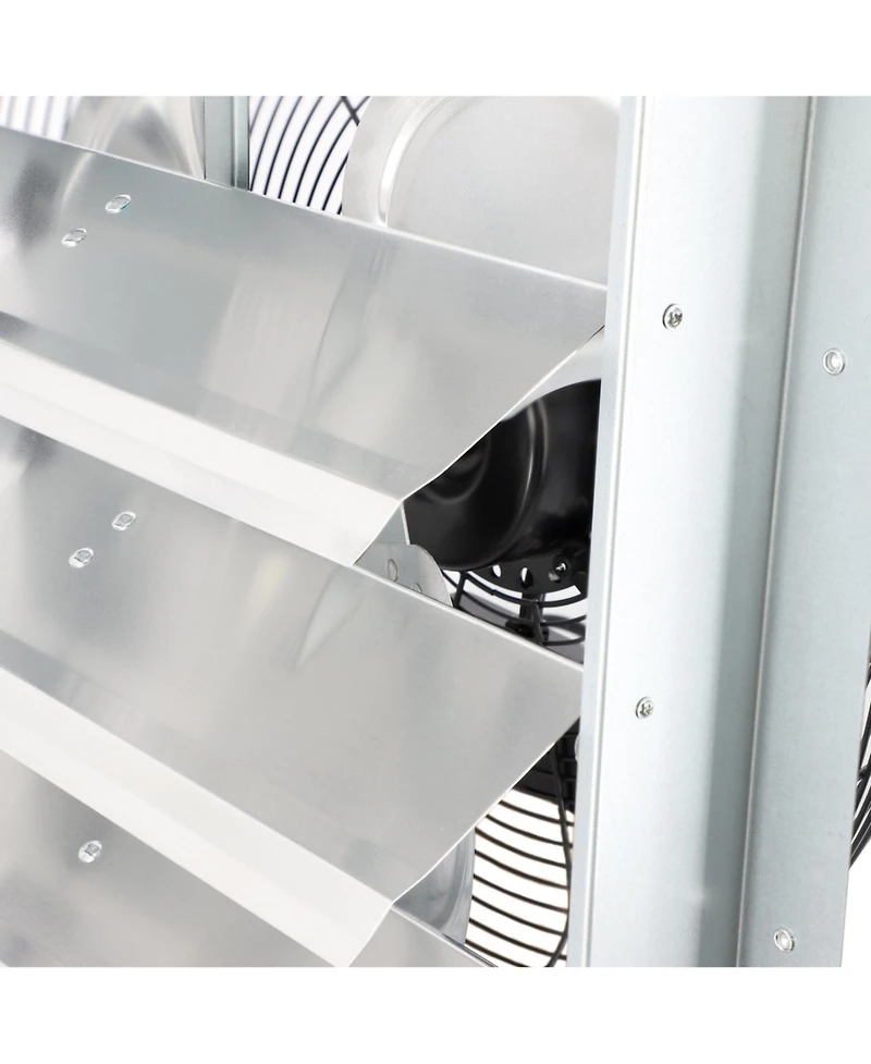 Vie Air 18 Inch Shutter Exhaust Fan with Power Cord