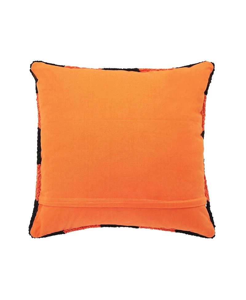 Happy Fall Hooked Throw Pillow, 18" x 18"