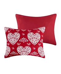 Greenland Home Fashions Lovebirds Woven Matelasse 2-Pc. Coverlet Set, Twin