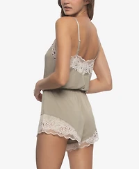 Felina Women's Regular Amelie Jersey Vintage Lace Romber Sleepwear