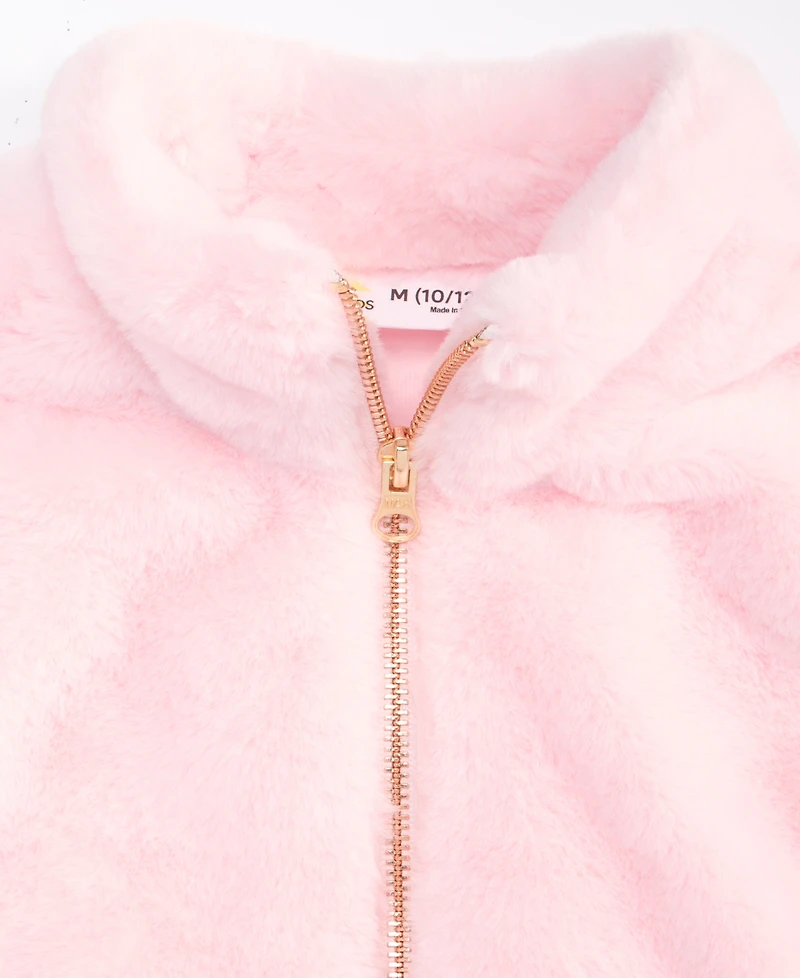 Epic Threads Girls 5-20 Faux-Fur Bomber Jacket, Macy's Exclusive