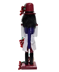 Kurt Adler 15-Inch Wooden Wine Nutcracker