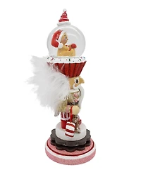 Kurt Adler 10-Inch Hollywood Nutcrackers Gingerbread Water Globe Nutcracker