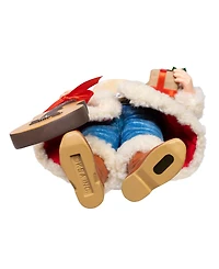 Kurt Adler 11-Inch Fabriche Western Santa with Guitar