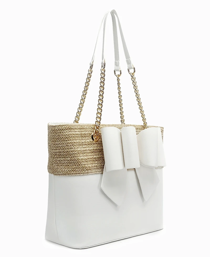 Like Dreams Daisy Bowtie Dual Tote Bag