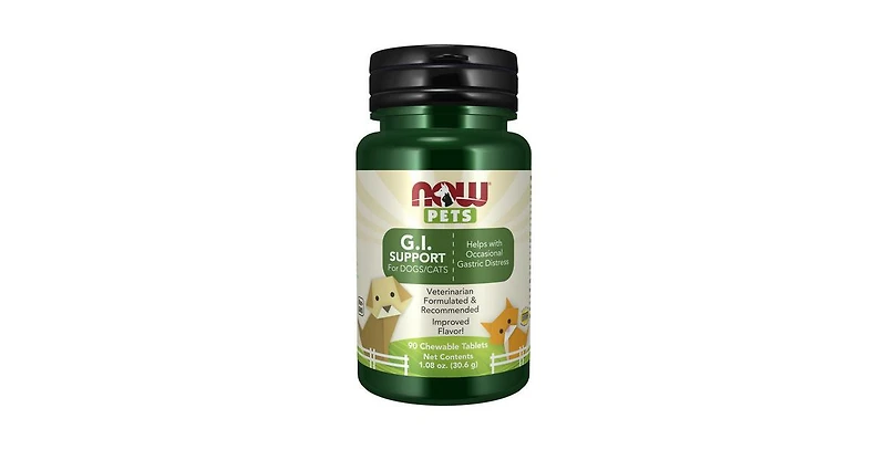 Now Foods Pets Gi Support (Probiotic), 90 Lozenges