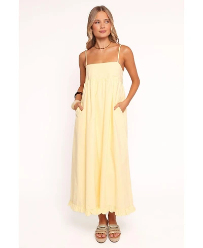 Petal and Pup Women's Miuccia Maxi Dress - Butter Yellow