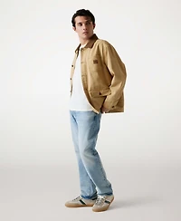 Guess Men's Casey Boxy Barn Collar Jacket