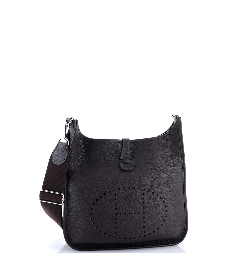Pre-Owned HERMA‰S Pm Evelyne Bag Gen Iii Clemence