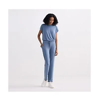 Reistor Women's Wide Leg Pant Blue