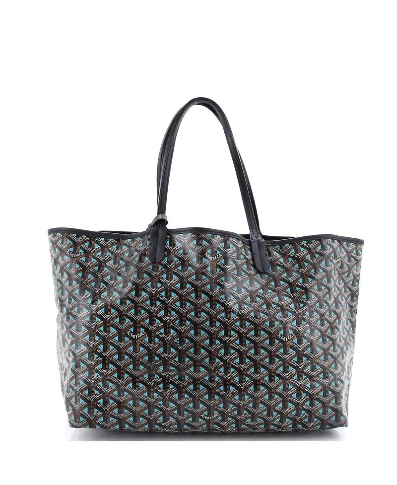 Pre-Owned Goyard Pm Saint Louis Tote Claire Voie Coated Canvas