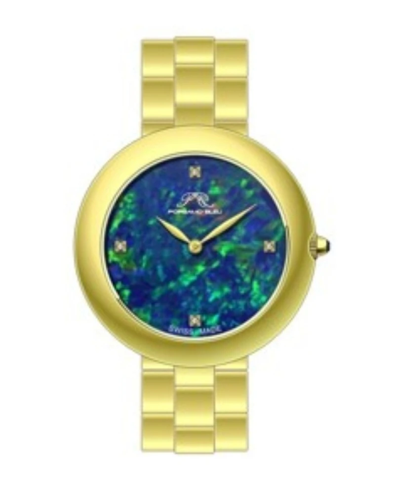 Porsamo Bleu Women's Opal Stainless Steel Bracelet Watch 1331BOPS