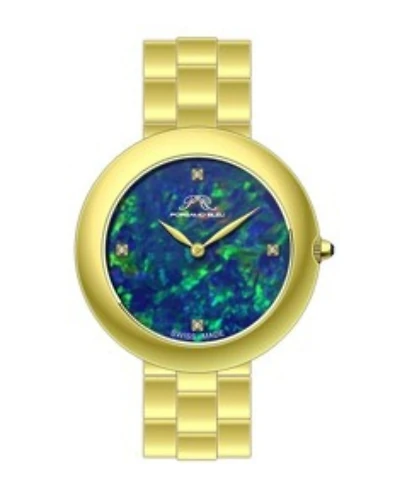 Porsamo Bleu Women's Opal Stainless Steel Bracelet Watch 1331BOPS