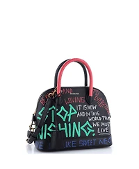 Pre-Owned Balenciaga Small Graffiti Ville Bag Leather