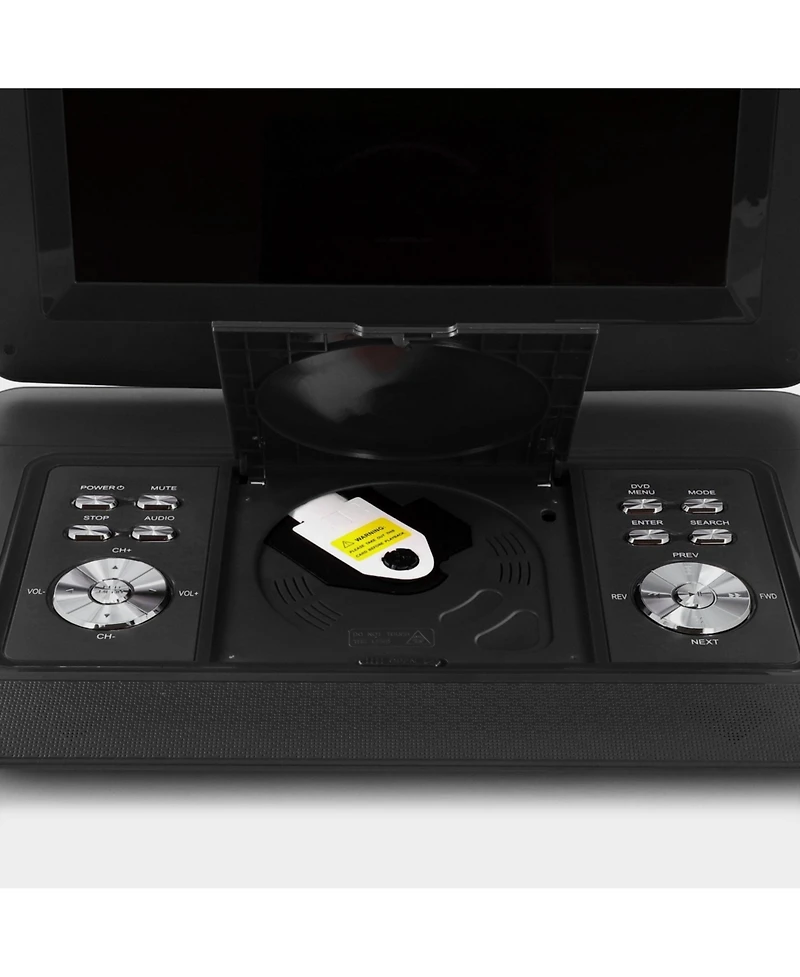Trexonic 14.1 Inch Portable Tv+Dvd Player with Swivel Tft-lcd Screen and Usb,Sd,Av,Hdmi Inputs
