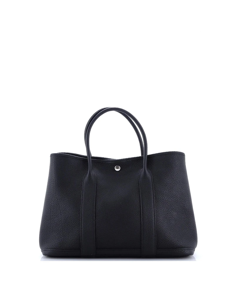 Pre-Owned HERMA‰S 36 Garden Party Tote Leather