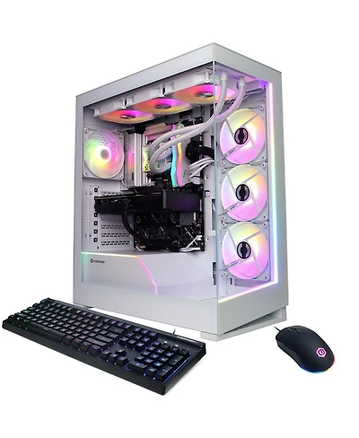 CyberPowerPC Gamer Supreme Liquid Cooled Gaming Desktop Computer, Intel Core Ultra 9 285K 3.7GHz, 32GB Ram, 1TB Ssd, Nvidia GeForce Rtx 5070 12GB,