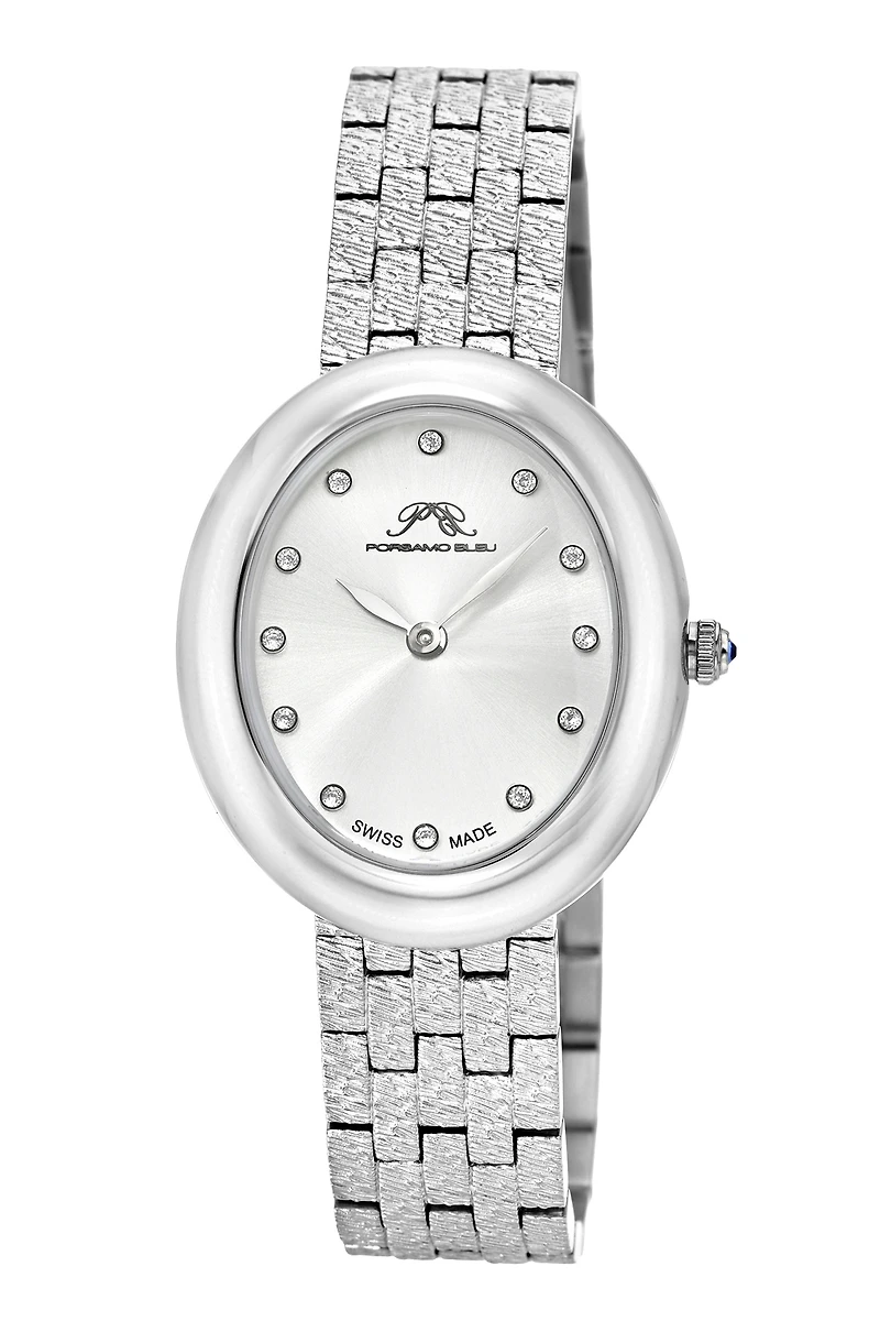 Porsamo Bleu Women's Angelica Stainless Steel Bracelet Watch 1343AANS