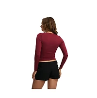 Cotton On Women's Steffi Trim Long Sleeve Top