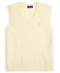 Polo Ralph Lauren Men's Cable-Knit Wool-Cashmere Sweater Vest