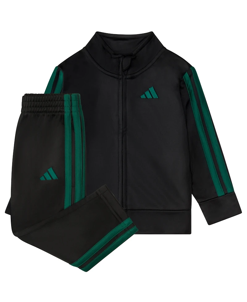adidas Baby Boys 2-Piece Stripe Detail Jacket and Joggers Set