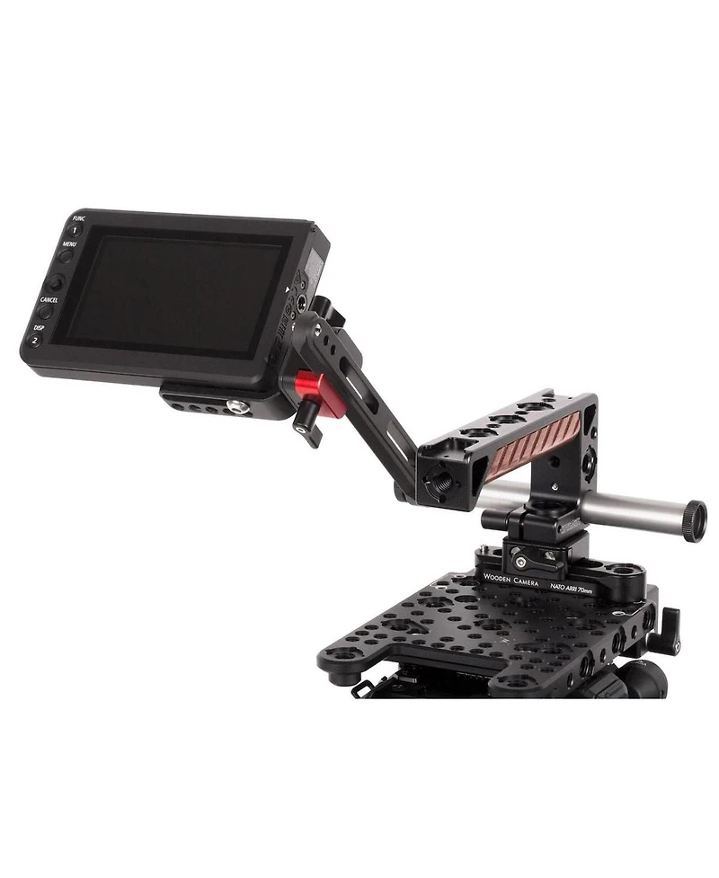 Wooden Camera Canon C300mkIII / C500mkII Unified Pro Accessory Kit, Includes Nato Handle Plus v2 Kit, Top Plate, Uvf Mount v2, Rod Clamp & Battery