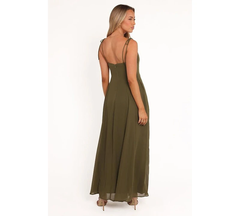 Petal and Pup Women's Rayna Maxi Dress - Olive 14