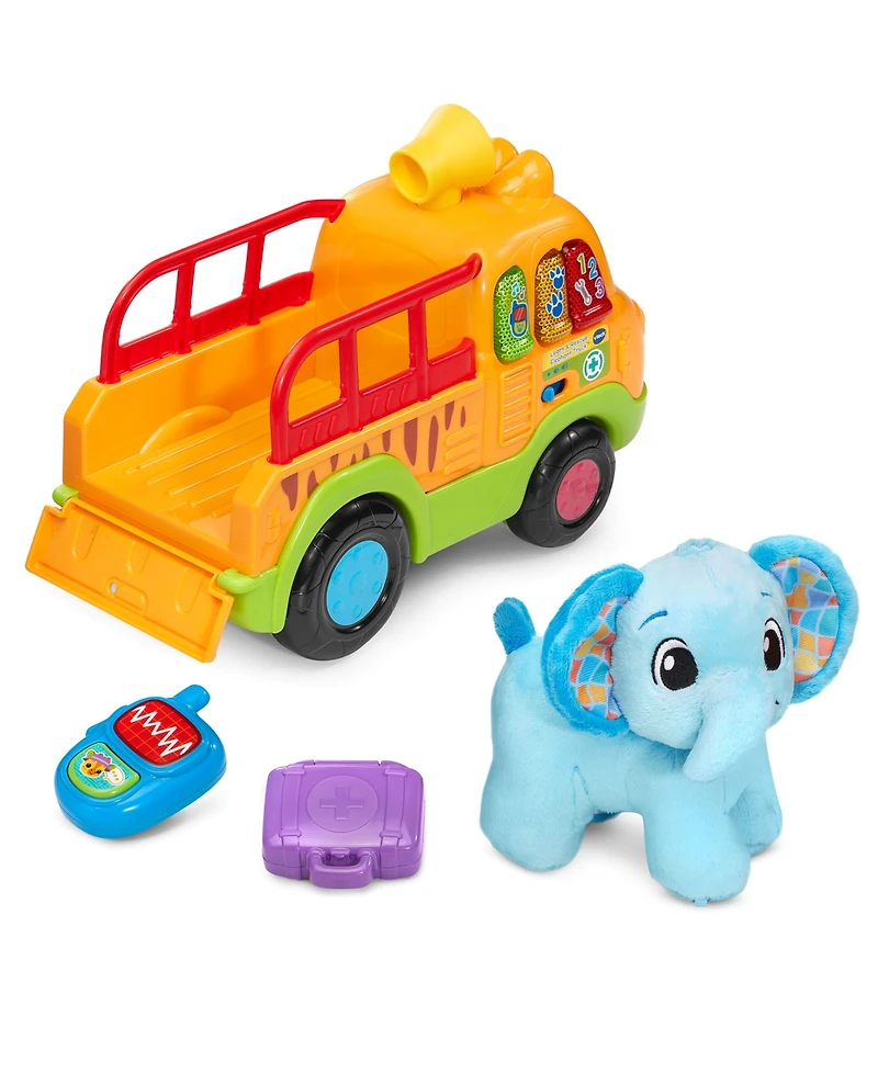VTech Learn and Rescue Elephant Truck Toy
