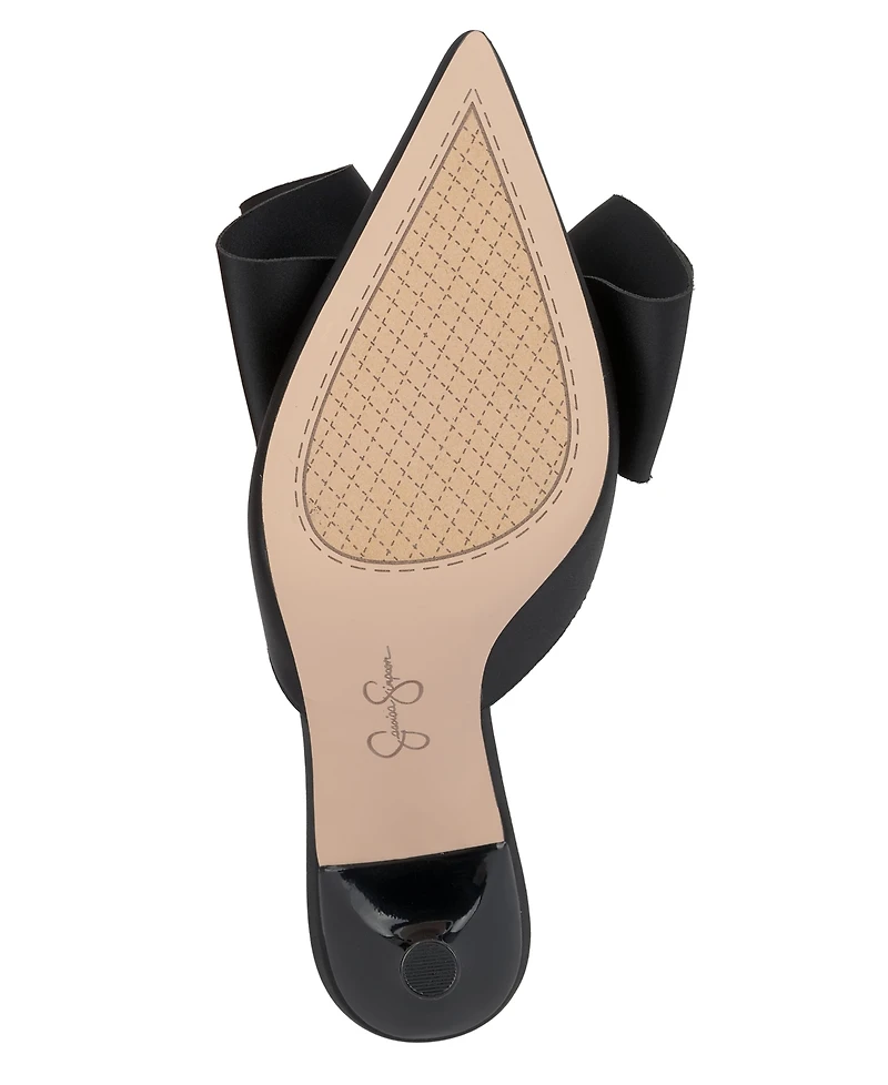 Jessica Simpson Women's Valrin Bow Stiletto Mules