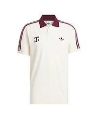 Adidas Men's Tan Texas A&M Aggies Throwback Polo Shirt
