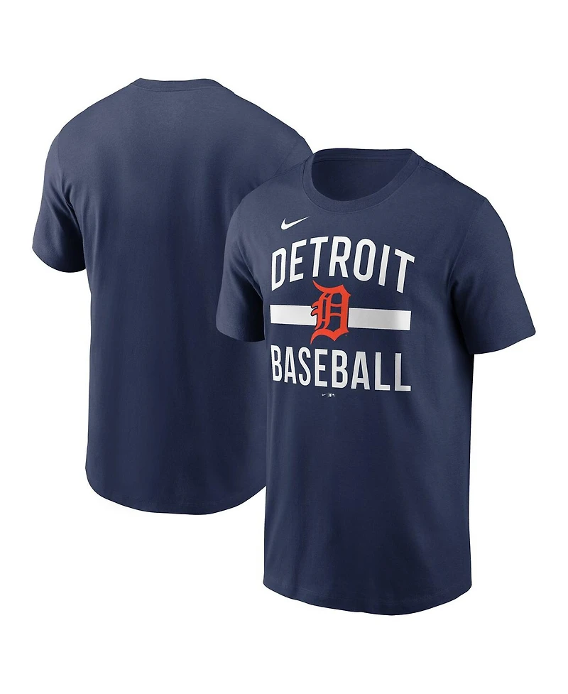 Nike Men's Navy Detroit Tigers Arched T-Shirt