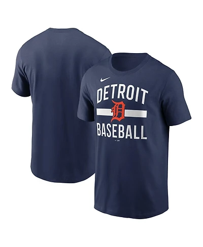Nike Men's Navy Detroit Tigers Arched T-Shirt