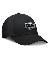 Fanatics Men's Black Los Angeles Kings Core Primary Logo Flex Hat