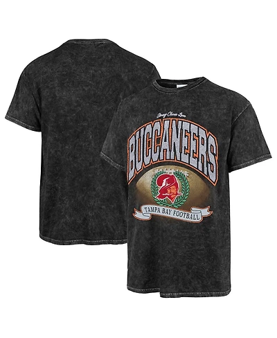 '47 Brand Women's Stoney Clover Lane x Black Tampa Bay Buccaneers Glitter Rocker Retro Tubular T-Shirt