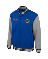 Colosseum Men's Royal Florida Gators Ambi-Turner Full-Zip Varsity Jacket