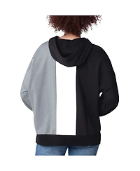 Starter Women's Black Las Vegas Raiders Power Move Long Sleeve Pullover Hoodie