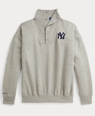 Polo Ralph Lauren Women's Vintage-Inspired Yankees Long Sleeve Pull-On Sweatshirt