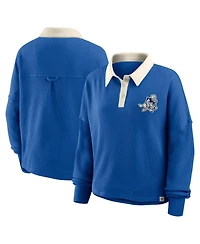 Fanatics Women's Royal Dallas Cowboys Oversized Hometown Premium Thermal Long Sleeve T-Shirt