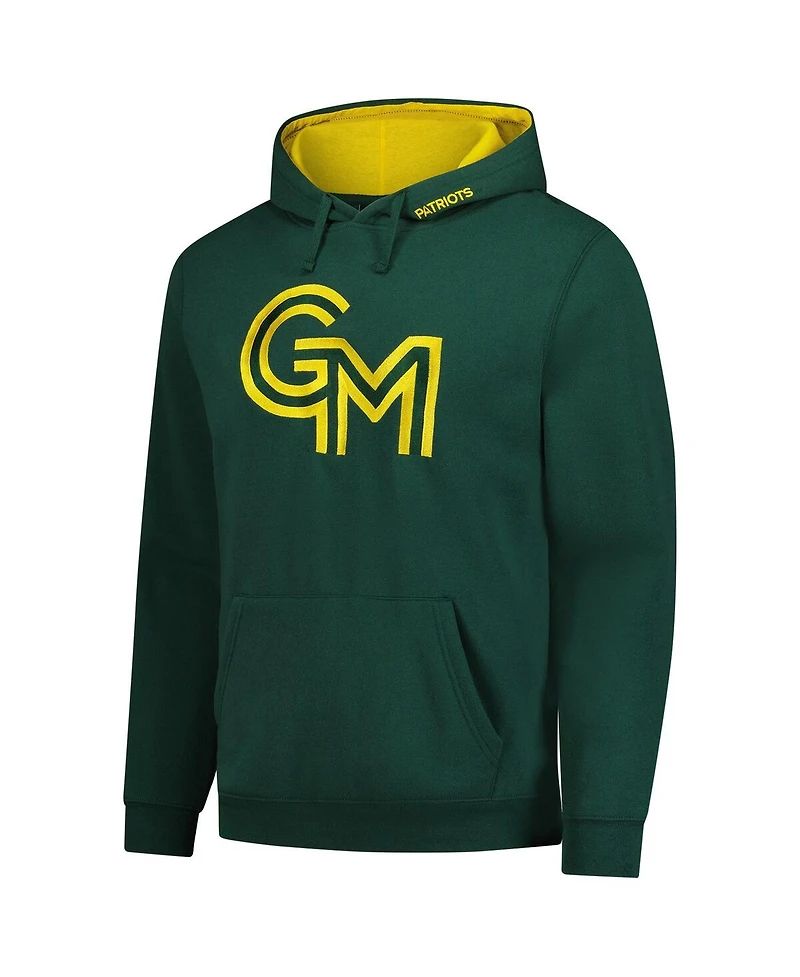 Colosseum Men's Green George Mason Patriots Arch Logo 3.0 Hoodie