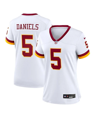 Nike Women's Jayden Daniels White Washington Commanders Game Super Bowl Era Jersey