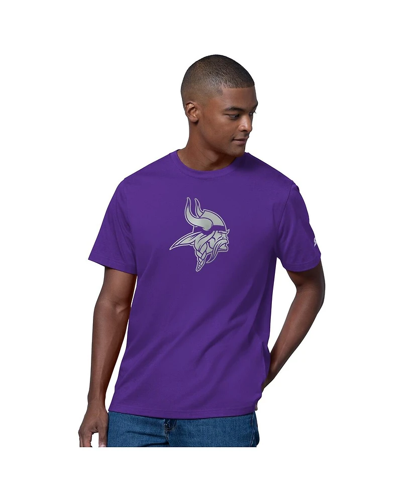 Starter Men's Purple Minnesota Vikings Thursday Night Gridiron T-Shirt