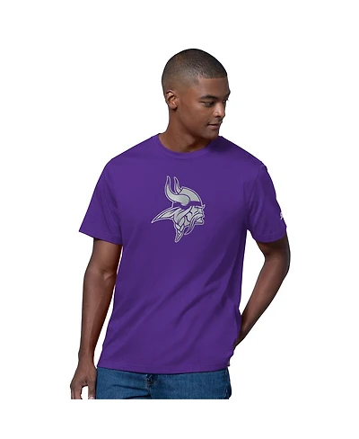 Starter Men's Purple Minnesota Vikings Thursday Night Gridiron T-Shirt