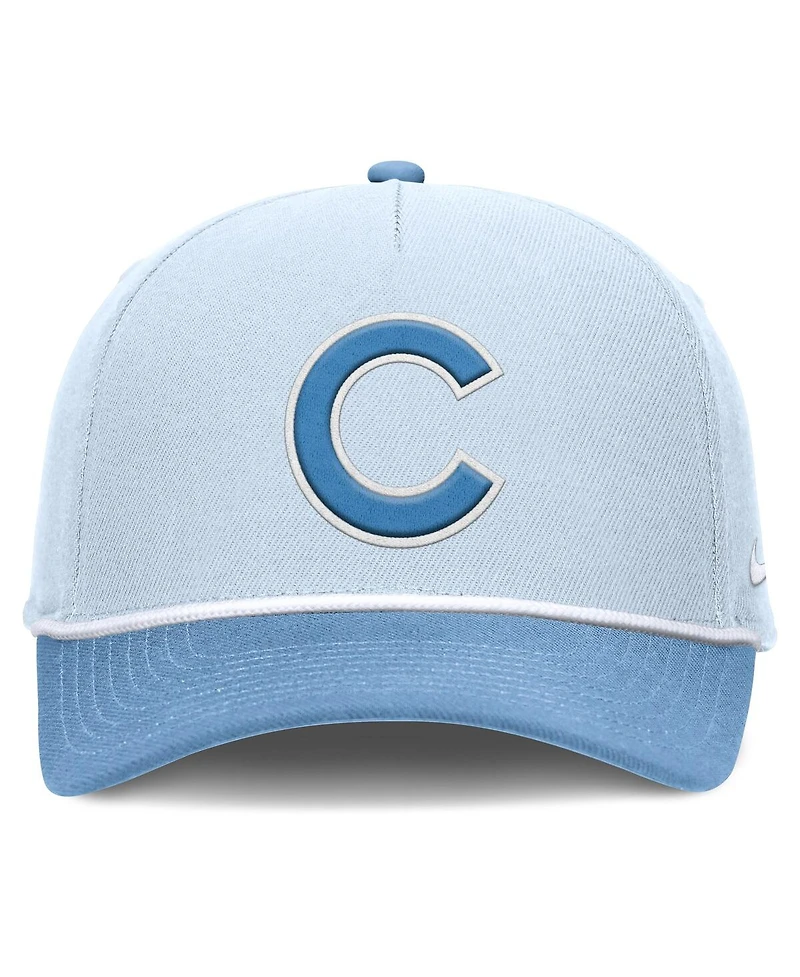 Nike Men's Light Blue Chicago Cubs Rise Dri-Fit Adjustable Hat