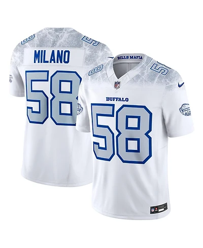 Nike Men's Matt Milano White Buffalo Bills 2025 Rivalries Collection Limited Jersey