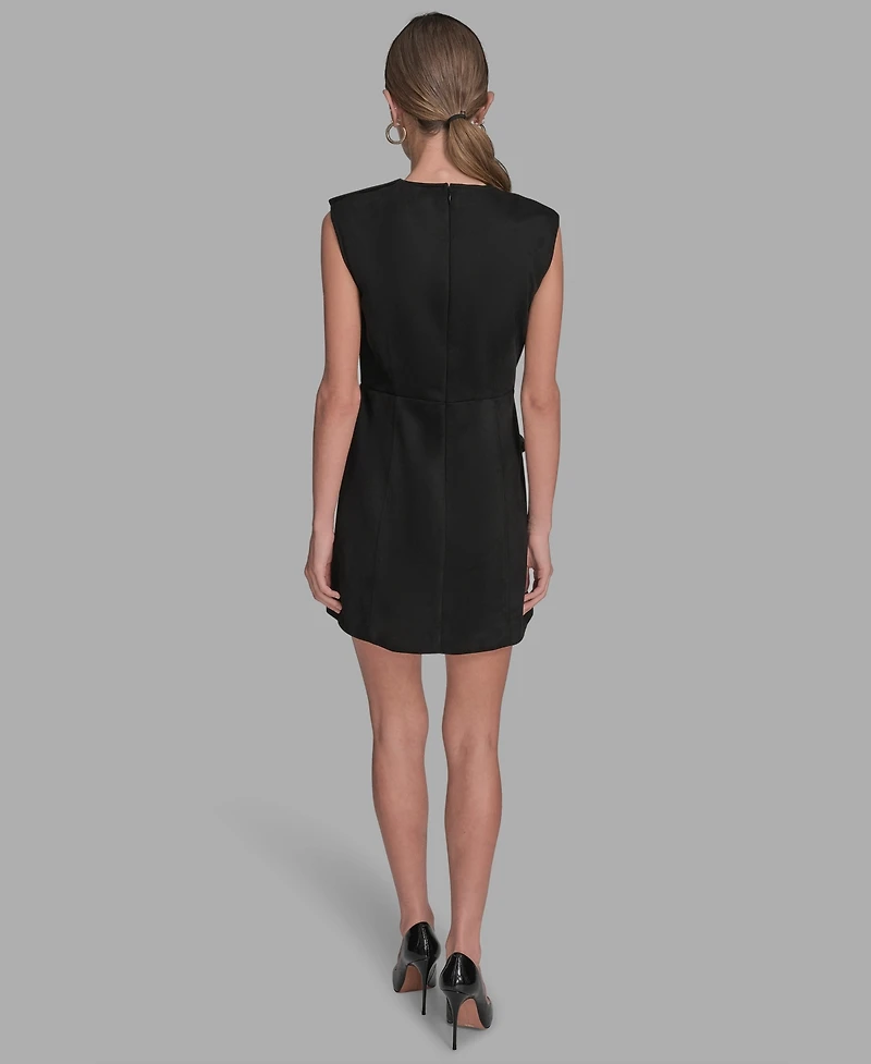 Bcbg Women's Sleeveless Short Dress