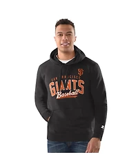 Starter Men's Black San Francisco Giants Classic Pullover Hoodie