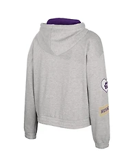 Colosseum Women's Gray Washington Huskies Alfie Full-Zip Hoodie Jacket
