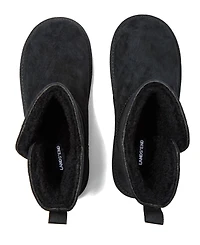 Lands' End Women's Lined Suede Indoor Outdoor Boots
