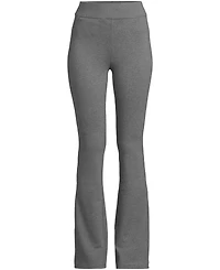 Lands' End Women's Petite Starfish High Rise Pull On Flare Pocket Pants