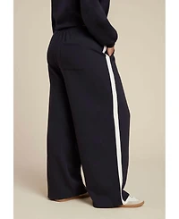 Eloquii Elements Women's Plus Stripe Detail Sweatpant